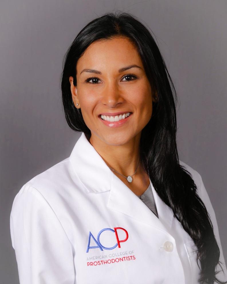 Dr. Carolina Herrera, lead prosthodontist at Smiles by Mario Montoya, specializing in restorative dental care